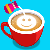 Color Me Coffee Art أيقونة