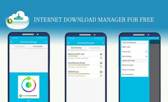 Internet Download Manager For Android & Free poster