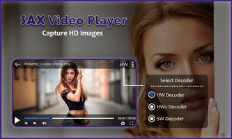 برنامه‌نما SAX Video Player عکس از صفحه