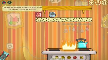 Rats Invasion, physics-based puzzle game スクリーンショット 1