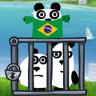 3 Pandas Brazil Escape, Adventure Puzzle Game icône