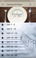 FASTING AND PRAYER - 40 DAYS DEVOTIONAL Affiche