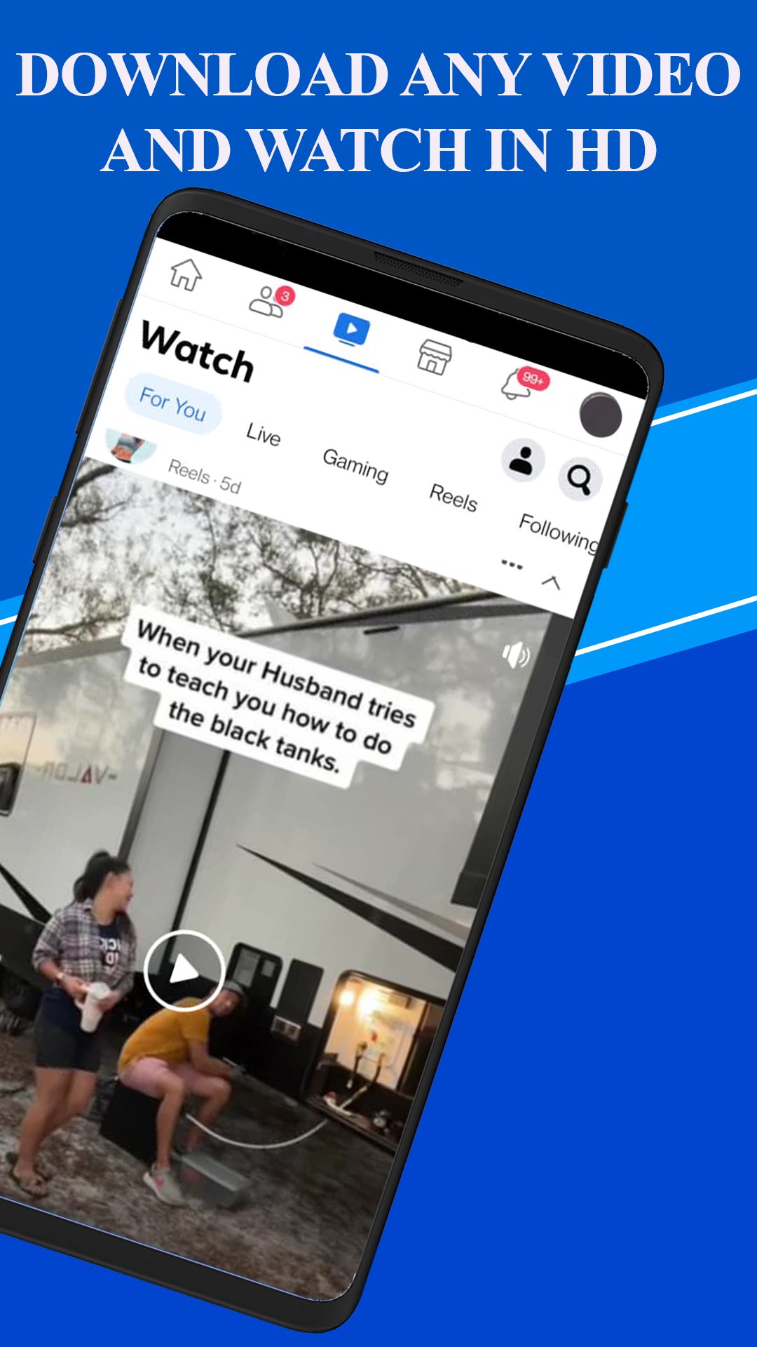 Descarga de APK de Video downloader for facebook para Android