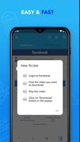 Video Downloader for FB - Video Download -HD Video poster