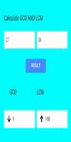 GCD LCM Calculater ảnh chụp màn hình 1