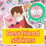 Best friend Stickers