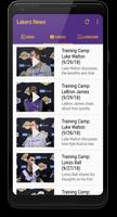 Lakers Basketball: Livescore & News capture d'écran 3