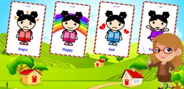 Emotions Cards : Learn English