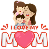 Feliz Día MAMA, Stickers mom