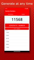 Generator Random Numbers الملصق