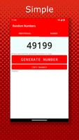 Generator Random Numbers تصوير الشاشة 1