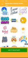 Megapack Stickers Buenos dias تصوير الشاشة 2