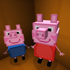 Peppa Pig Minecraft Piggy Mod ícone