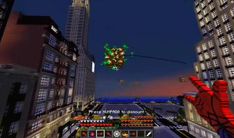 SpiderMan Mod Minecraft Rope capture d'écran 3