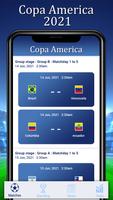 Copa America 2021 Schedule Live Scores & Points Plakat