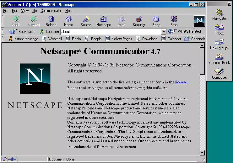 Netscape Communicator (32-bit Base Install)