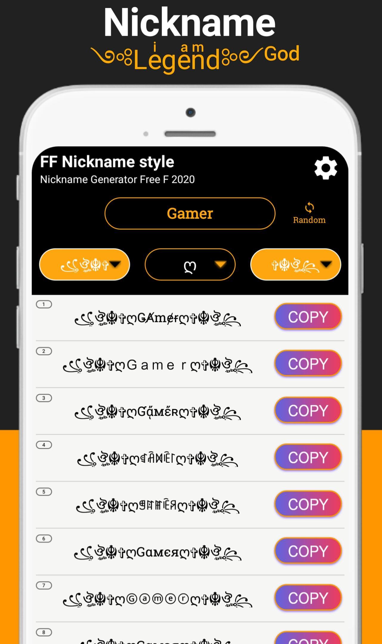 Nickfinder Nickname Generator Free For Android Apk Download