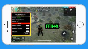 FFH4X mod menu : freefir poster