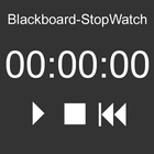 Blackboard-Stopwatch ไอคอน