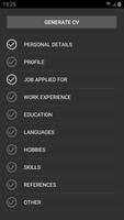 2 Schermata Curriculum Vitae