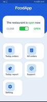 FoodApp Restaurant Manager imagem de tela 1