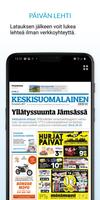 Keskisuomalainen -päivän lehti capture d'écran 2