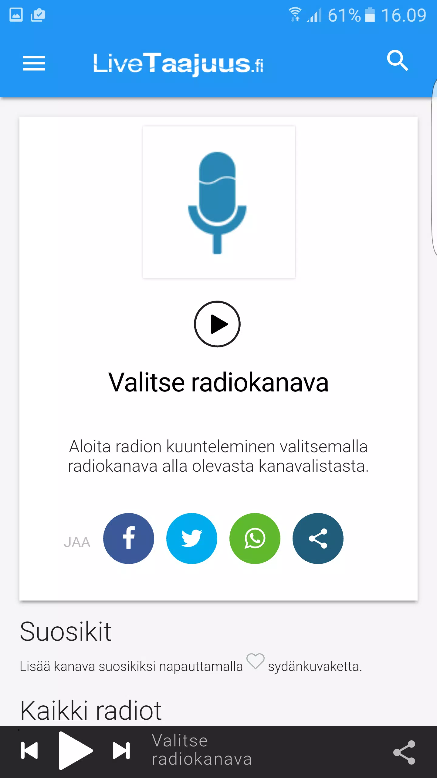 LiveTaajuus.fi Nettiradio APK for Android Download