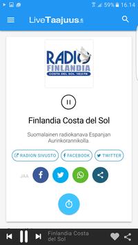 LiveTaajuus.fi Nettiradio screenshot 2