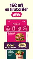 foodora: Tilaa ruokaa Plakat