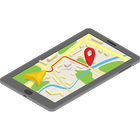 Map With Directions أيقونة