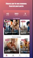 Poster Fitness per le neo mamme