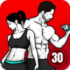 Latihan di Rumah - Fitness App ikon