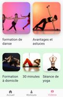 fitness femme workout capture d'écran 2