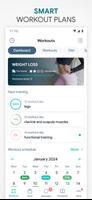 Fitness App—Muscle Gym Workout پوسٹر