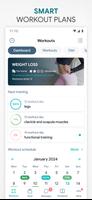 Fitness App—Muscle Gym Workout 海報