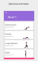Ejercicio de glúteos y piernas captura de pantalla 1