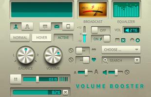 Volume Booster - Music Player With Equlizer اسکرین شاٹ 2