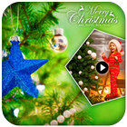 Santa Claus Video Editor With Music icono