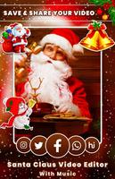 Santa Claus Video Editor With Music capture d'écran 3