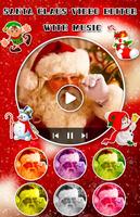 Santa Claus Video Editor With Music captura de pantalla 1