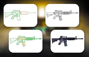 How To Draw Weapons Ekran Görüntüsü 3