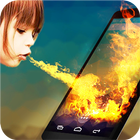 Leisure magic fire screen icon