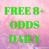 8+ odds sure daily