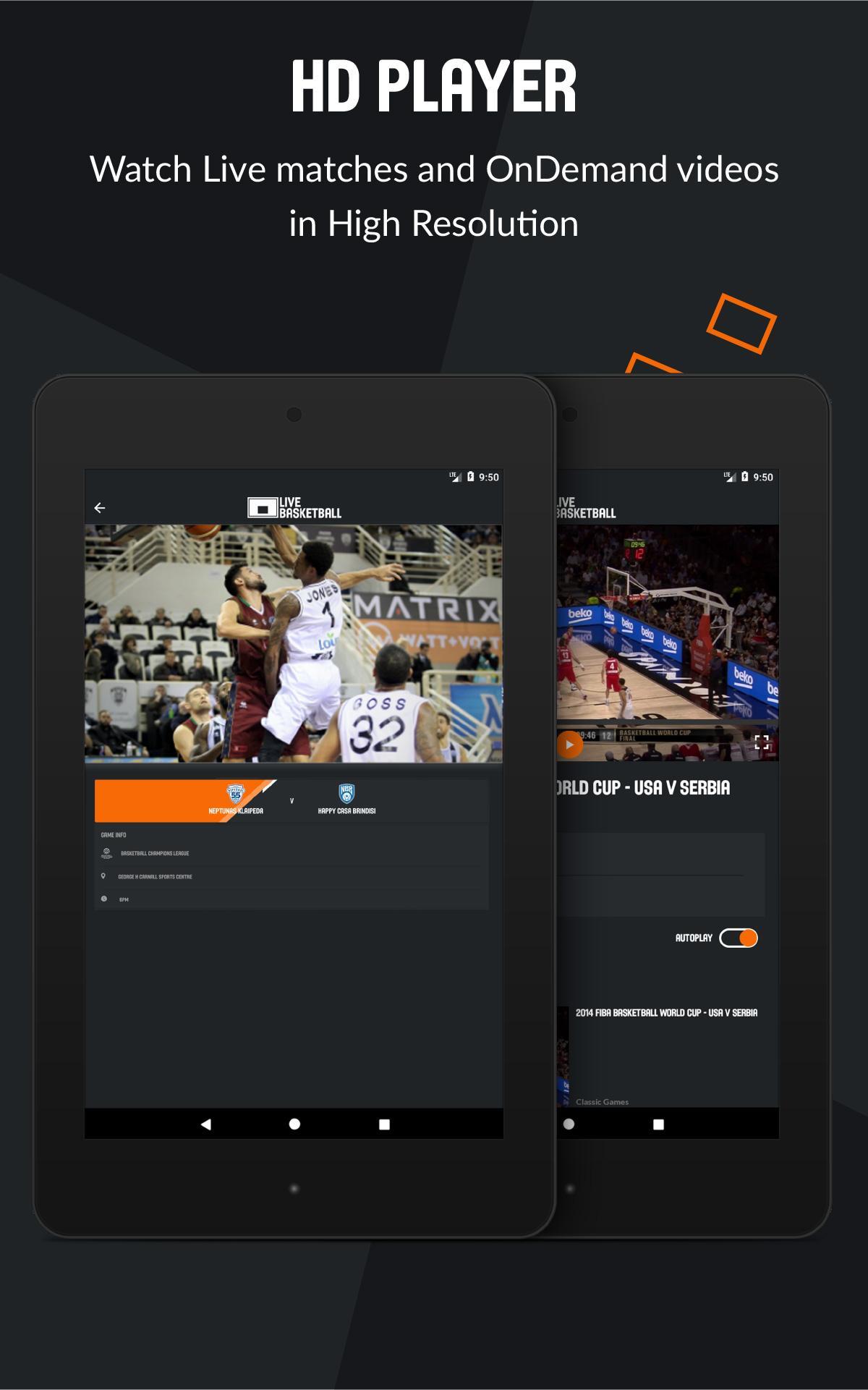 LiveBasketball.tv安卓下载，安卓版APK | 免费下载