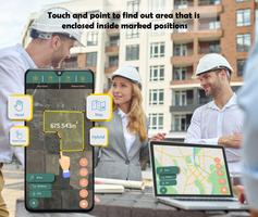 GPS Field Area Measurement App स्क्रीनशॉट 1