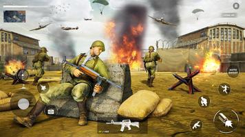 Jeux guerre tir pistolet WW2 Affiche