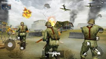 Jeux guerre tir pistolet WW2 capture d'écran 1