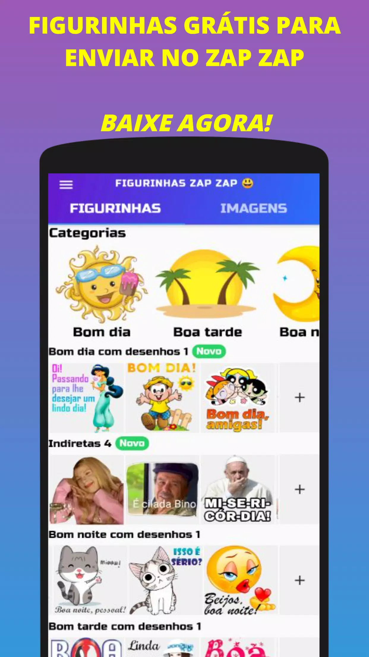 Descarga de APK de Figurinhas Para Zap Zap para Android Descarga de APK de Figurinhas Para Zap Zap para Android