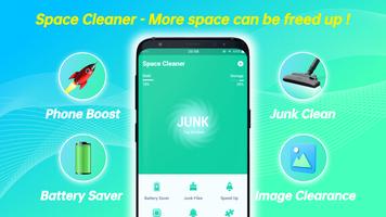 Space Cleaner - File clean & freeup phone storage पोस्टर