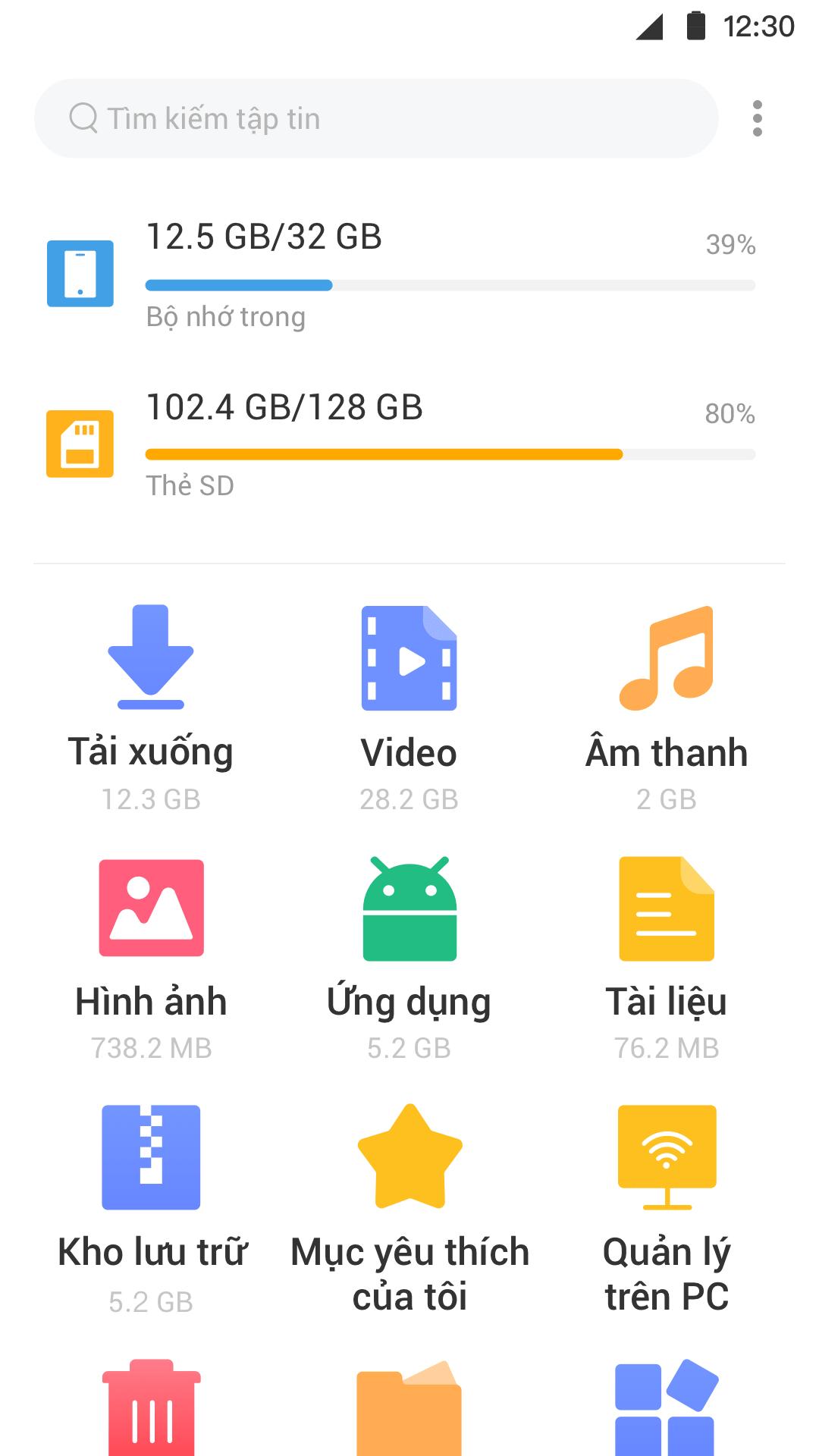 Tải Xuống Apk Quản Lý File - File Manager Cho Android